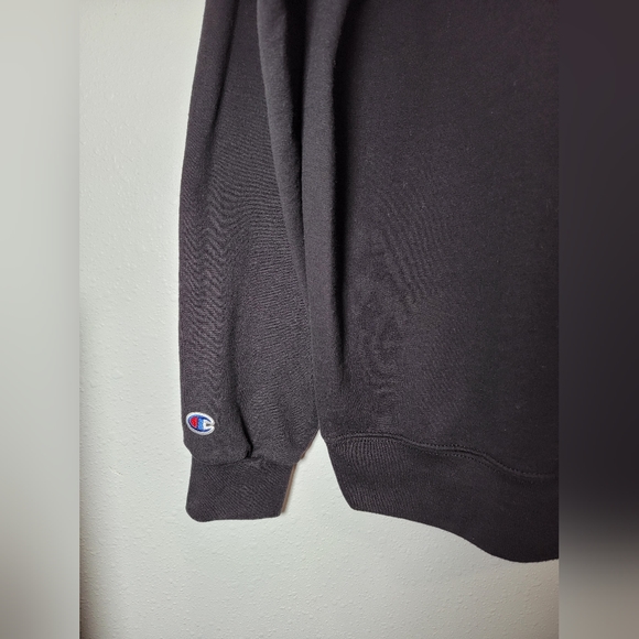 SOLD Champion University of Colorado College Black Sweatshirt Hoodie Size Large - Picture 8 of 12